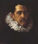 Diego Velazquez Portrait d'homme Portant barbiche (Francisco Pacheco) (df02) oil on canvas